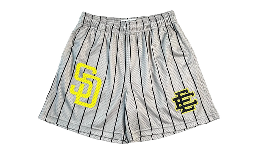EE Basic Shorts "San Diego Padres - Grey / Black / Yellow" EE161