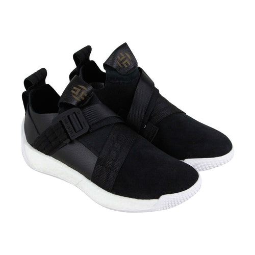 Harden Long Sleeve 2 Buckle AC7435 Mens Black Athletic Basketball Shoes