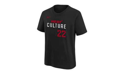 NBA MIAMI HEAT 2024-25 CITY EDITION T-SHIRT GS "BUTLER - BLACK" 9Z2B7HDMF HEAJB