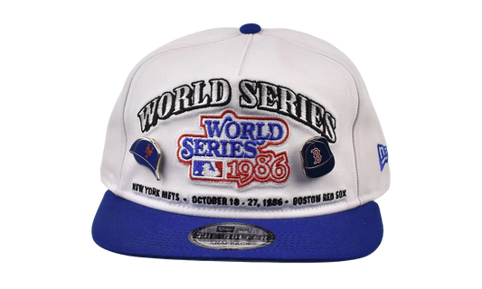 Golfer Boston Red Sox VS New York Mets Championship Snapback "White" 60640943