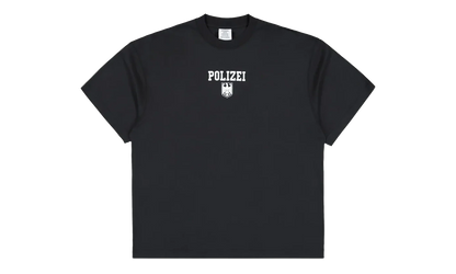 Polizei Regular T-Shirt "Washed Black" UH76TR300B WASH