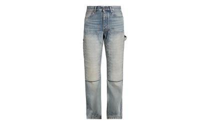 Debossed MA Quad Carpenter Jeans "Antique Indigo" AMDNGH1055 406