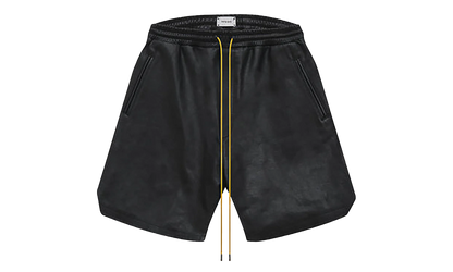 Ciesta Leather Shorts "Black" RHPS21H00000004