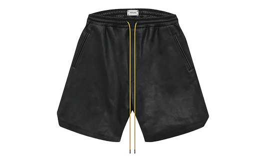 Ciesta Leather Shorts "Black" RHPS21H00000004