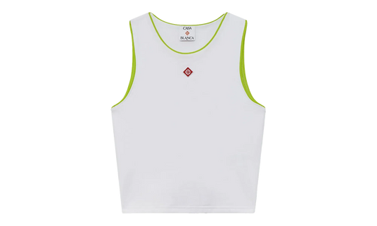 Diamond Logo Tank Top "White" WS25 JTS 011 02