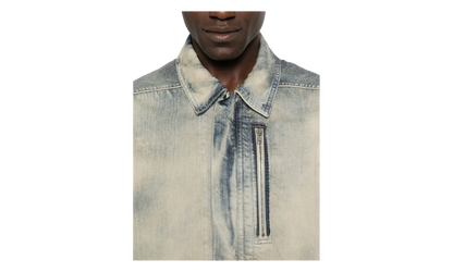 Concealed Zip Front Jacket "Mineral Pearl" DU02E7775 DMP 38