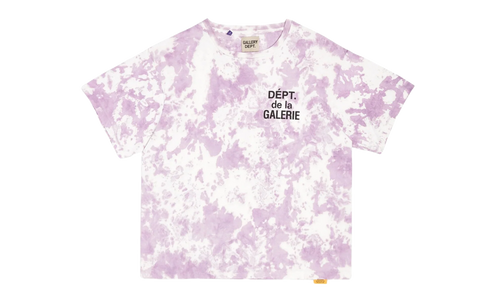 French T-Shirt "Lavender Tie Dye" GD056