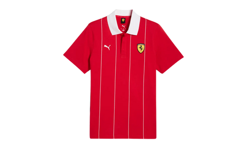 Scuderia Ferrari HP Race Premium Polo "Rosso Corsa" 630209 02