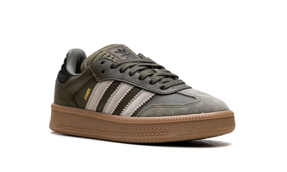 Samba XLG "Olive Strata Wonder Beige Gold Metallic" JQ2387