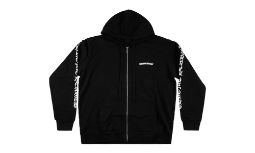 Scroll Zip up Hoodie "Black" CHRM0827