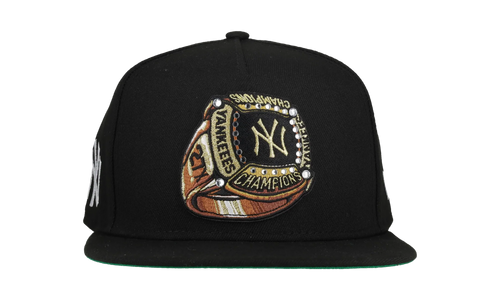 9FIFTY New York Yankees A Frame Snapback Hat ""Rings"" NE220