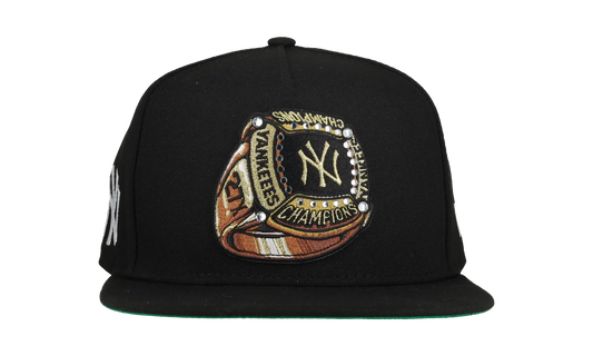 9FIFTY New York Yankees A Frame Snapback Hat ""Rings"" NE220