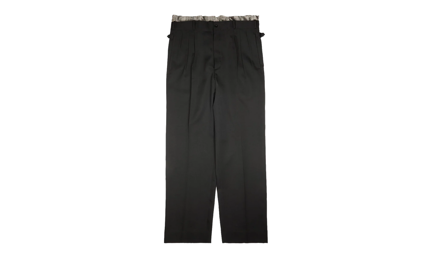 Layered Pleated Trouser "Black" S50KA0705M35693900