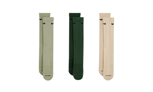 Everyday Cushioned Crew Socks (3 Pairs) "Multi-Color" SX6888 994