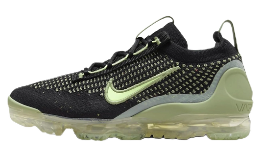 Air VaporMax 2021 Flyknit GS "Black Vintage Green" DB1550 010