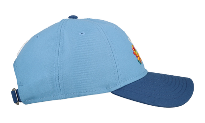 9TWENTY New York Yankees Premium Adjustable Hat "Sky Blue / Indigo Flowers" NE332