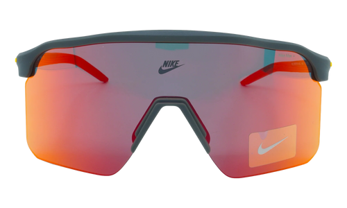 Expedition Shield Sunglasses "Matte Dark Smoke Grey / Red Mirror" IB6562X 200