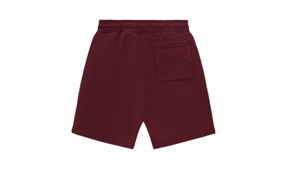 Logo Embroidered Drawstring Sweatshort "Burgundy" RHPF24SH04012