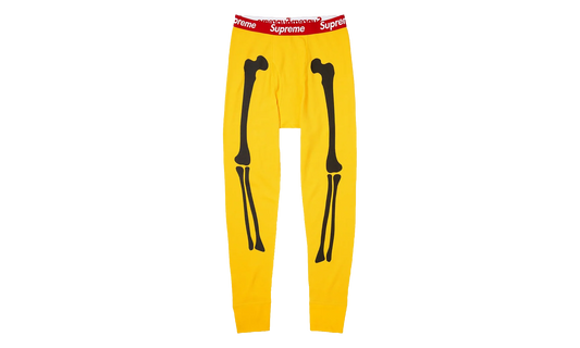 Hanes Bones Thermal Pant FW25 (1 Pack) "Yellow" SU27236