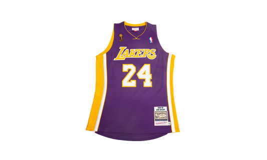 NBA Kobe Bryant Authentic Jersey "2008-09 Los Angeles Lakers - Purple" AJY4EL18017 LALPURP08KBR