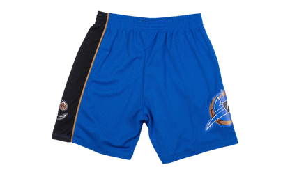 NBA Swingman Shorts "2002 Washington Wizards - Medium Blue" SMSHAC19140 WWIMDBL02