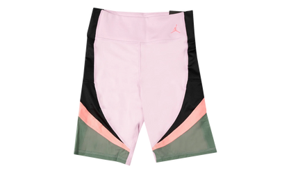 Jordan Heatwave Bike Shorts WMNS "Light Arctic Pink / Black / Green" DC2151 676
