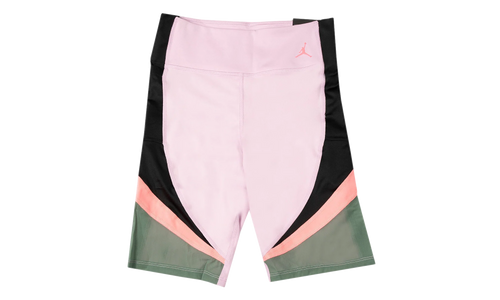 Jordan Heatwave Bike Shorts WMNS "Light Arctic Pink / Black / Green" DC2151 676