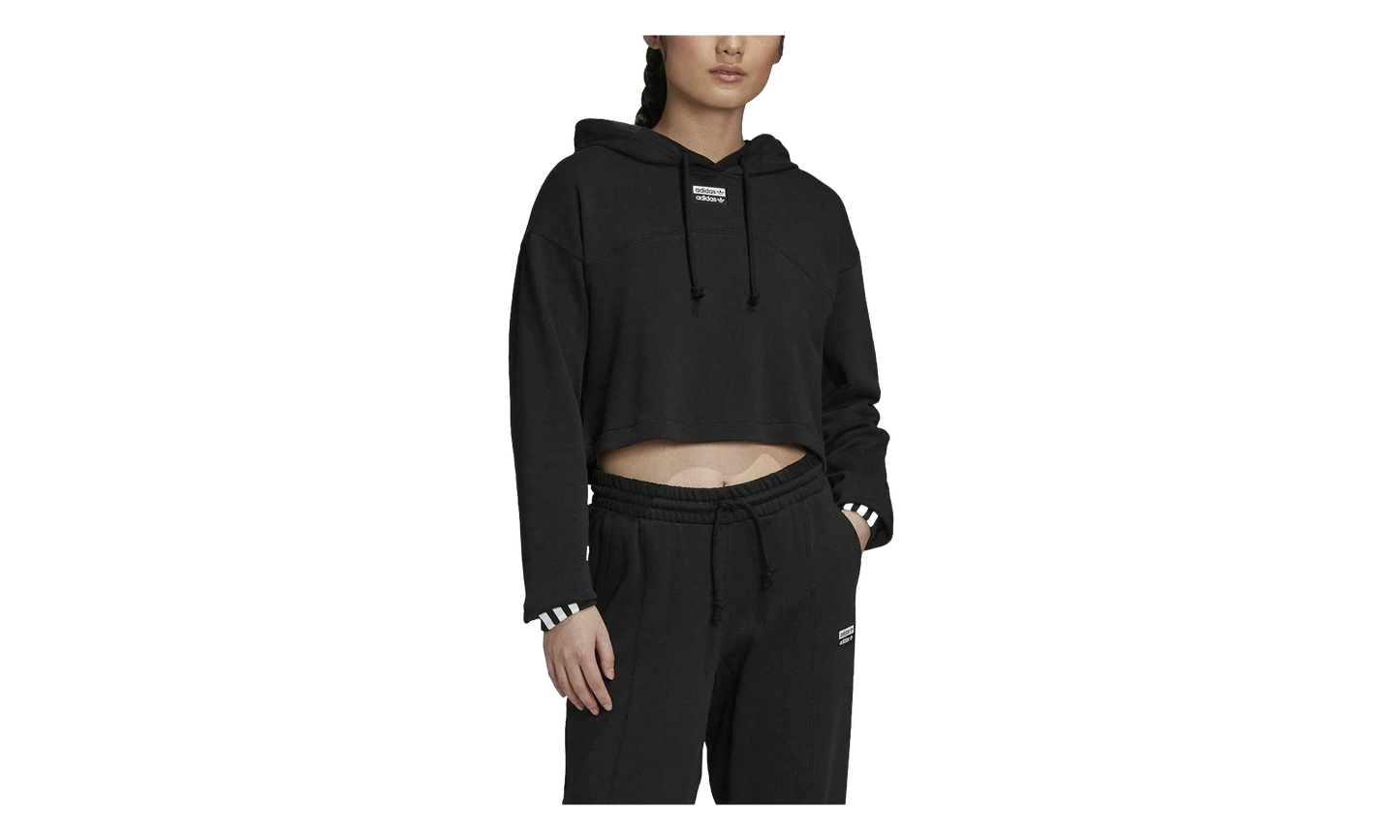 Originals Cropped Hoodie WMNS "Black" GD3090