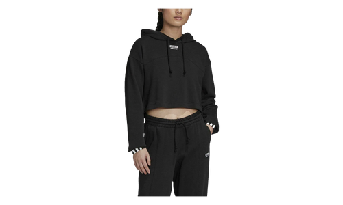 Originals Cropped Hoodie WMNS "Black" GD3090