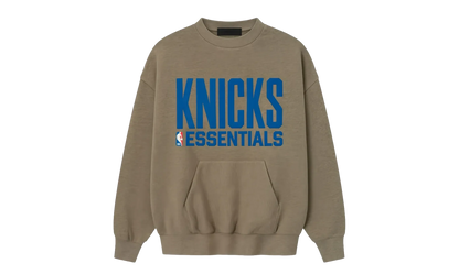 NBA Mens Knicks Sports Fit Crewneck "Homestead Heather" 192NB256508F