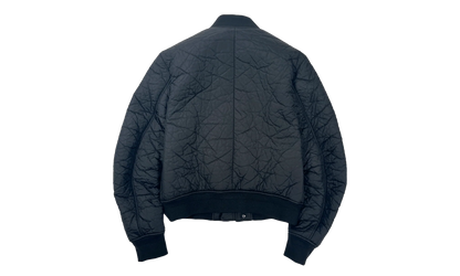 MA Logo Crinkle Nylon Bomber Jacket "Navy" PF22MOS011 001