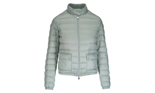 Lans Zipper Stand Collar Jacket WMNS "Gray" MON47
