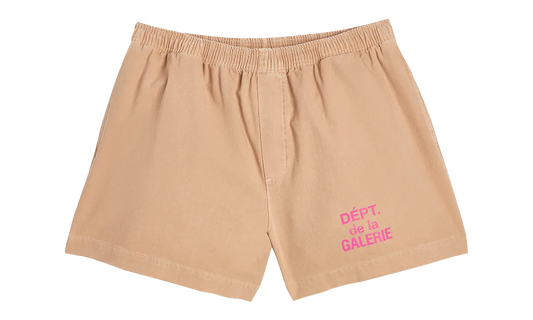 FRENCH LOGO ZUMA SHORTS "Cream" GD019