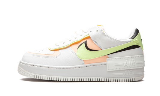 AIR FORCE 1 SHADO MNS WMNS"White/ Barely Volt/ Crimson Tint"
