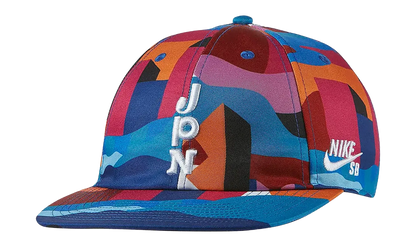Nike SB x Parra Japan Federation Kit Skate Cap "Black / White" CZ5349 010
