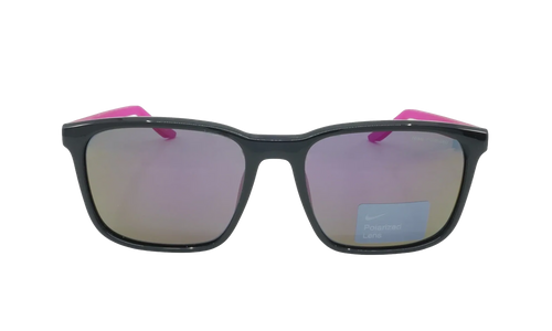Rave P Polarized Sunglasses "Black / Pink / Pink Flash" FD1849 010