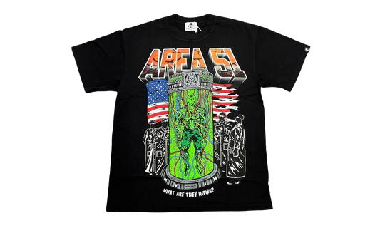 Area 51 Logo Short Sleeve Tee "Black" WLA51SSTSB