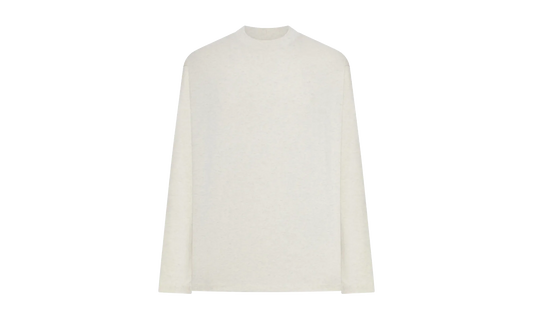 Embroidered Classic Long Sleeve Tee "Oatmeal Heather" 125HO254202F