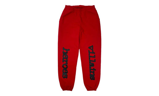 Metro Boomin Heroes & Villains LA Exclusive Sweatpants "Red" SP5der328
