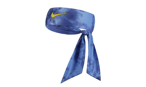 Dri-Fit Printed Head tie "Sf Blue Void / Speed Yellow" N.100.2326.917