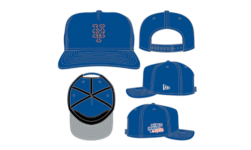 9TWENTY New York Mets Championship 1 Snapback Hat "Blue" NE200