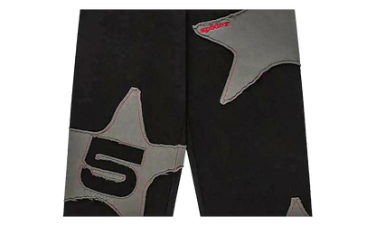 Big Star Wide Leg Sweatpants "Black" SP5der366