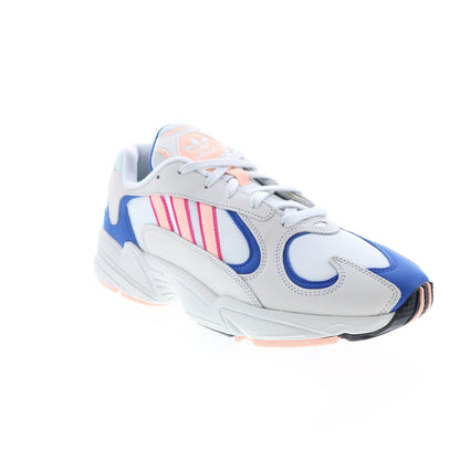 Yung-1 BD7654 Mens White Synthetic Lace Up Lifestyle Sneakers Shoes