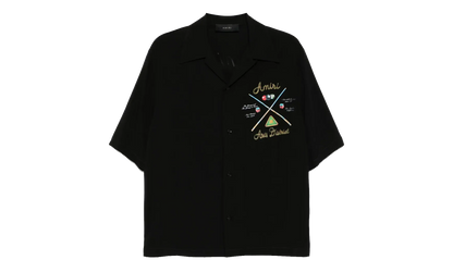 Pool Cue Bowling Shirt "Black" AMSTCA1078 001