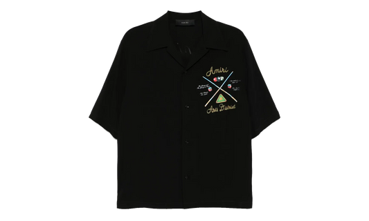 Pool Cue Bowling Shirt "Black" AMSTCA1078 001