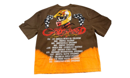 FTW Tee "Brown Bleached Wash" GS034