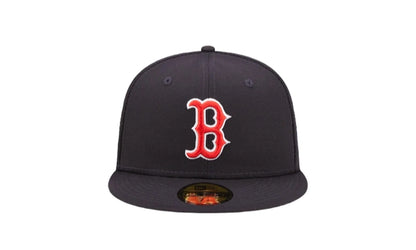 59Fifty MLB Boston Sox Cloud Icon Fitted Hat "Navy" 60243745