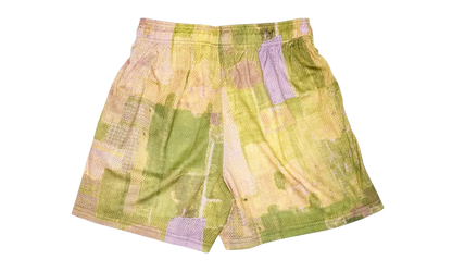 EE Basic Shorts "Yellow Boro Patchwork" EE146