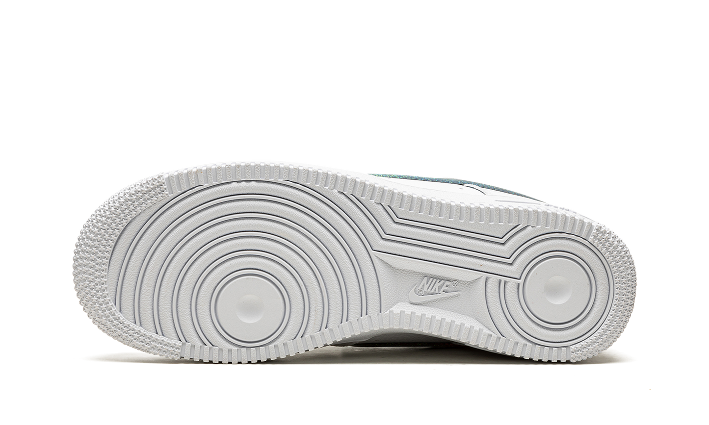 AIR FORCE 1'07 ESS WMNS"Glitter Swoosh - Celery" DH4407 100