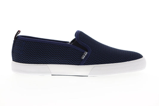 Ben Sherman Bradford Slip On BNM00062 Mens Blue Mesh Lifestyle Sneakers Shoes